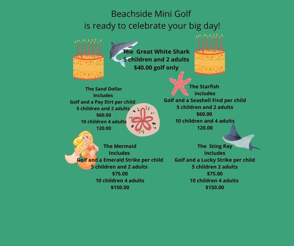 Beachside Mini Golf Orange Beach, AL